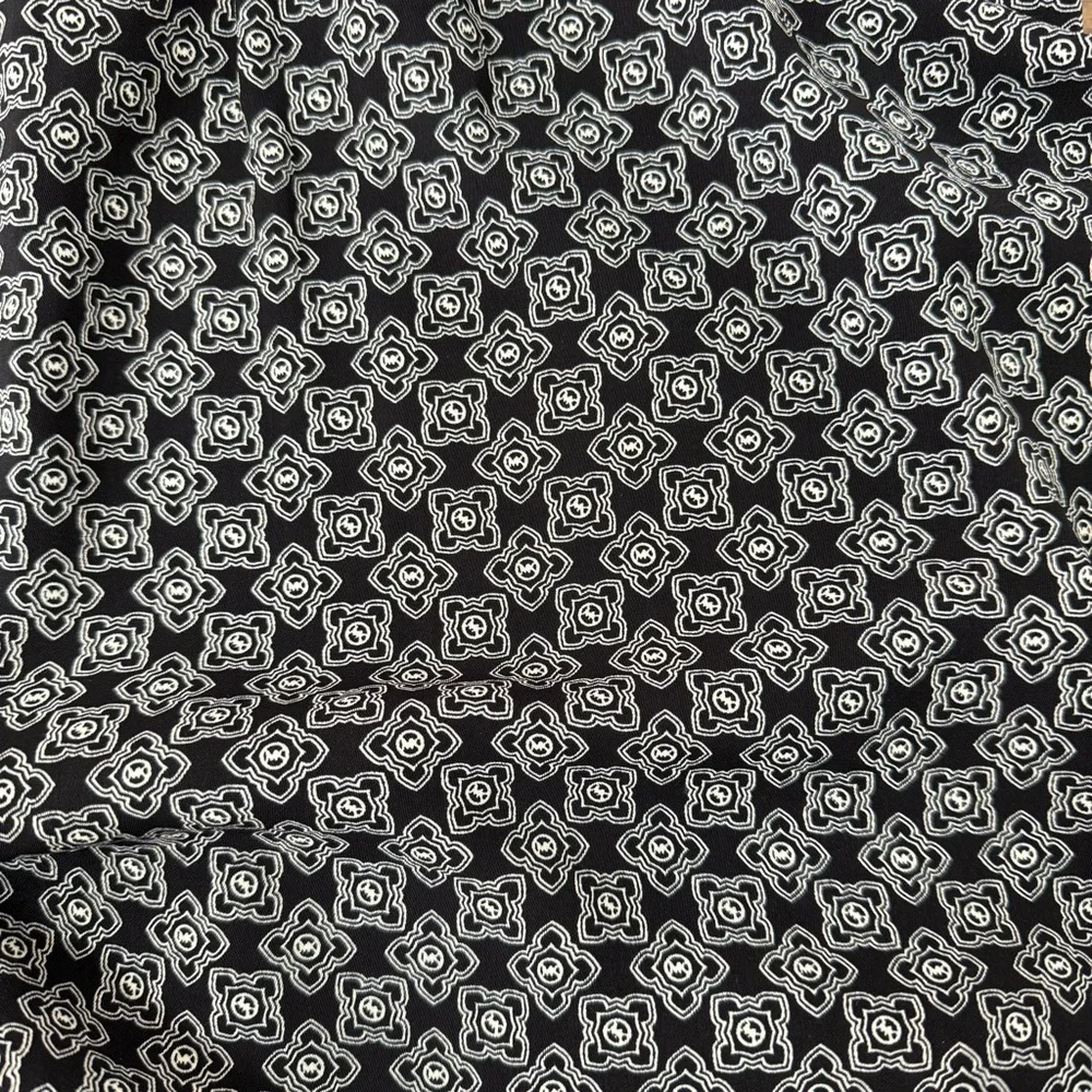 Michael Kors Black and cream pants